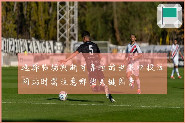 选择临场判断可靠性的世界杯投注网站时需注意哪些关键因素